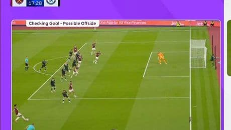 Premier League offer VAR explanation as goal disallowed in Chelsea vs West Ham match