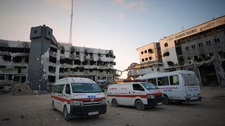 The uninhabited island being converted into a Gaza medical facility
