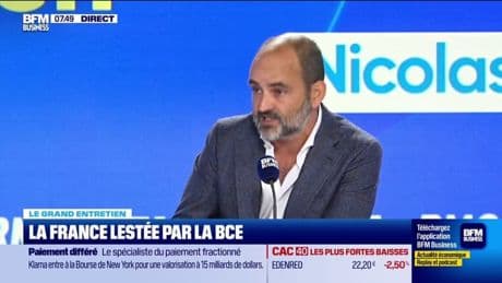 Nicolas Goetzmann pointe le rôle de la Banque centrale européenne dans la dette française