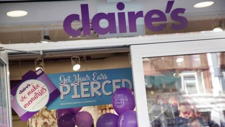 Claire's, the ear-piercing tween mall staple, is bankrupt -- again