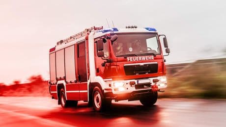 Offenburg - Brennender Autozug legt Bahnverkehr lahm
