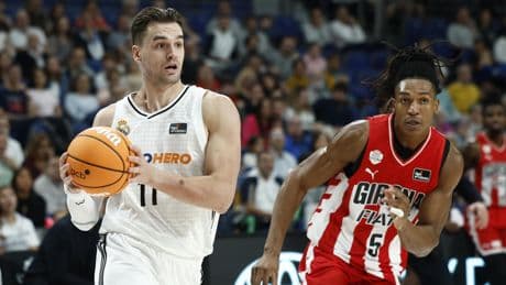 Basquet Girona - Real Madrid, Liga Endesa: horario y dónde ver por TV y online el partido de baloncesto