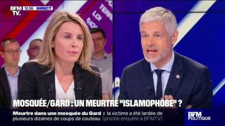 Meurtre dans une mosquée dans le Gard: "C'est l'ensauvagement radical de la France", déclare Laurent Wauquiez (LR)