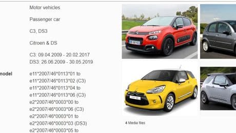 Rappel Citroën C3 pour des airbags défectueux