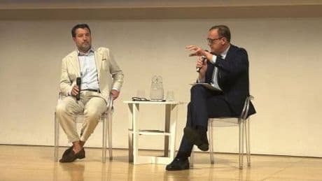 Salvini: "Ponte opera più grande dell'Occidente". Poi l'attacco alla Cgil
