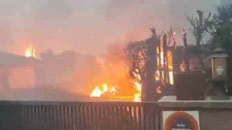 Un hombre, en estado crítico con quemaduras en el 98% de su cuerpo en el incendio de Tres Cantos