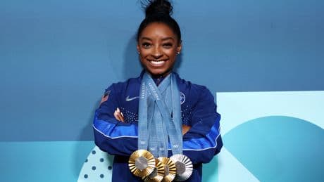 Riley Gaines issues ‘truly sick’ response to Simone Biles’ support for trans athlete