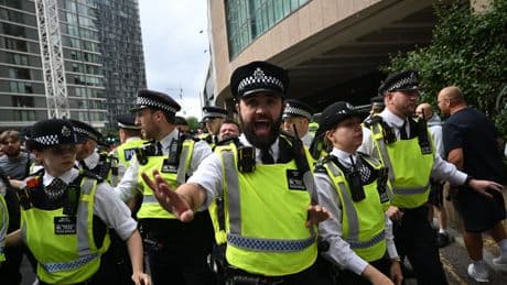 Migrant hotel protests: Police braced for further violence across country with more demonstrations planned