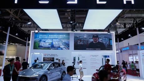 Tesla shares sink as Musk says it could face some 'rough quarters' ahead
