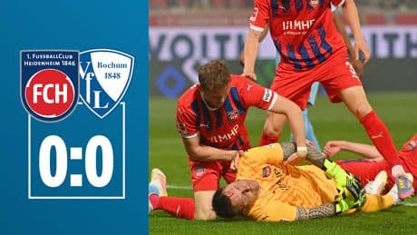 Stadion hält den Atem an! - Schock-Szene in Heidenheim