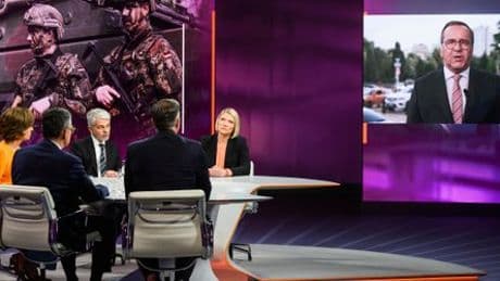 Boris Pistorius bei Maybrit Illner: »Ausweitung des Wehrgedankens«