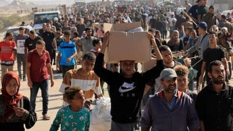 At least 31 killed in alleged Israeli attack near Gaza aid site