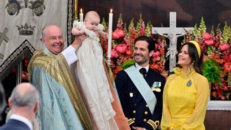 Carlos Felipe y Sofía de Suecia bautizan a su cuarta hija en su aniversario de bodas