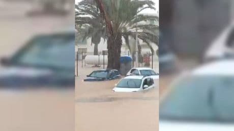Pluies torrentielles, routes inondées... Les images des inondations à Lanzarote, dans les îles Canaries