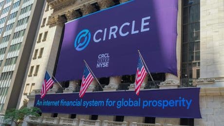 Cryptofonds Circle knalt bij entree op Wall Street: ’Stablecoins gaan niet meer weg’