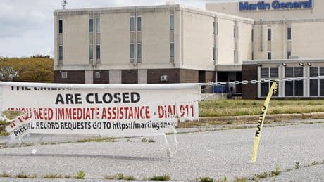 How an empty North Carolina rural hospital explains a GOP senator's vote against Trump's tax bill