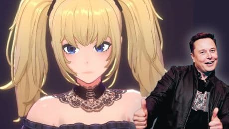 Elon Musk transforma a su IA en una novia virtual sexy: así es el nuevo modo de Grok