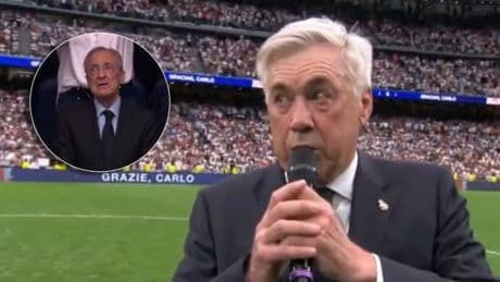 La imagen nunca antes vista de Florentino: llorando en el palco&lt;br&gt;