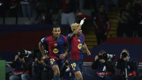 El 1x1 del Barça ante el Inter al descanso