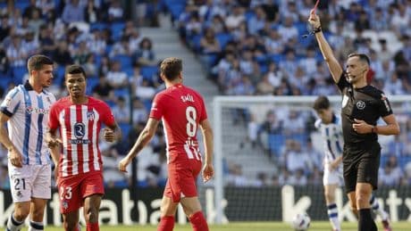 Mal porcentaje de Atlético y Real con el árbitro del sábado