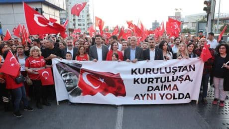 “Bağımsızlık Yürüyüşü” Gündoğdu’ya taşınacak