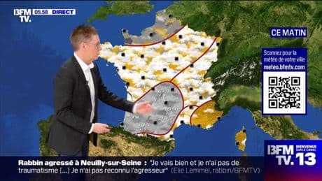 Une journée nuageuse sur une grande partie de la France ce samedi, excepté dans le sud-est de l'Hexagone