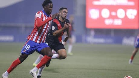 El Atlético B juega la primera final por el ascenso en Sevilla