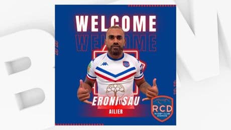 Digne-les-Bains: Eroni Sau, nouvelle recrue du rugby club dignois