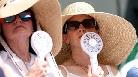 Wimbledon 2025 weather today: Rain begins to fall on Wednesday as day 3 temperatures cool