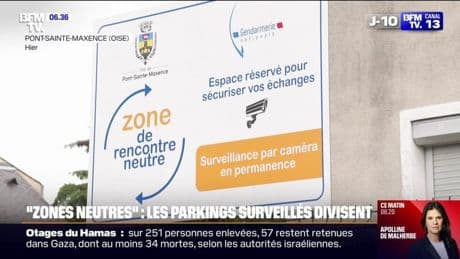 "Zones neutres", ces places de parking surveillées pour sécuriser les échanges parentaux divisent