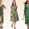 Queen Camilla just stepped out in a beautiful evergreen flora dress at Chelsea Flower Show - and we've found it on the high street