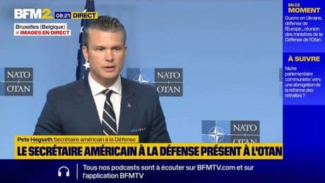 Le secrétaire américain à la Défense demande aux pays de l'Otan de consacrer 5% du PIB à la défense