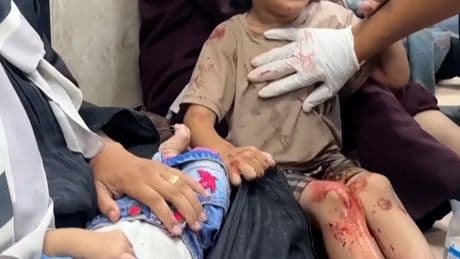 A Lethal Israeli Airstrike Hits Near a Gaza Aid Clinic