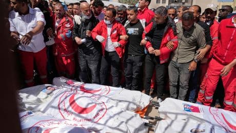 Israeli probe into the killings of 15 Palestinian medics in Gaza finds 'professional failures'