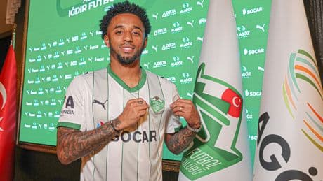 Iğdır FK, Ryan Mendes'i kadrosuna kattı