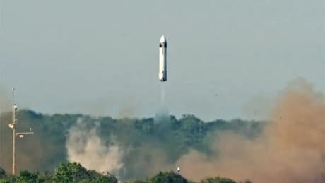 Nach erfolgreichem Start: Honda-Rakete sicher gelandet
