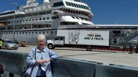 I’m living on a cruise ship with no end – it’s less expensive