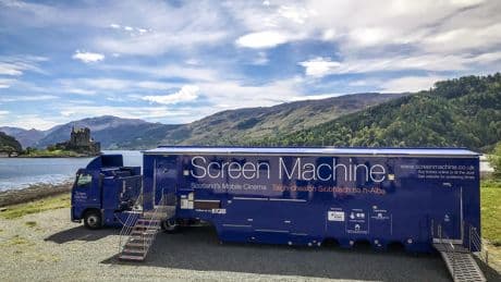 Future of under-threat Scottish mobile cinema service secured
