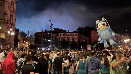 Un fallo informático interrumpe durante 15 minutos los fuegos artificiales del viernes