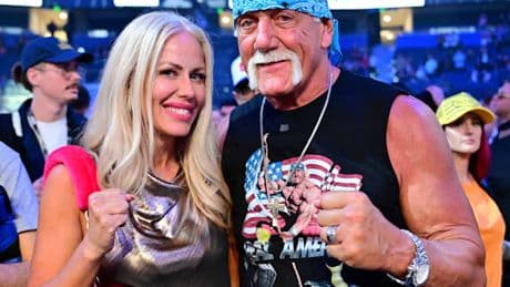 Der emotionale Abschied von Hogans Witwe Sky