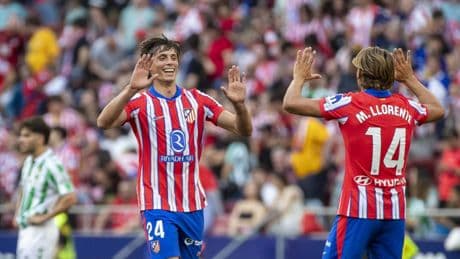 Le Normand se estrenó como goleador con el Atlético