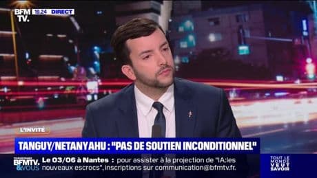 Gaza: "Je comprends les buts de guerre" de l'armée israélienne, explique Jean-Philippe Tanguy (RN)