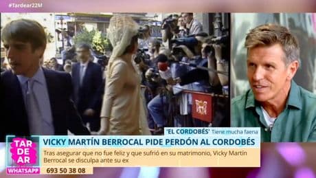 &#039;El cordobés&#039;, tras las disculpas de Vicky Martín Berrocal: &quot;Cuando te planteas la vida con alguien, no esperas que salga mal&quot;