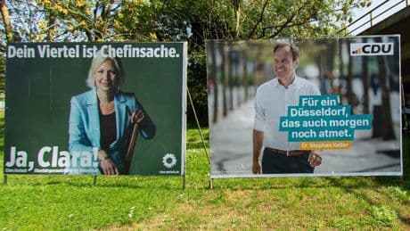Stichwahl Düsseldorf 2025: Das wollen Clara Gerlach und Stephan Keller