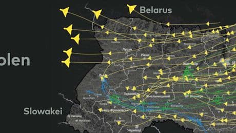 Um 21.30 Uhr rief die Nato Alarmstufe Rot aus