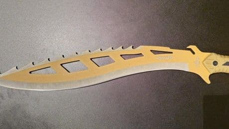 Incautan dos cuchillos y un machete a los detenidos en una pelea de Iturribide