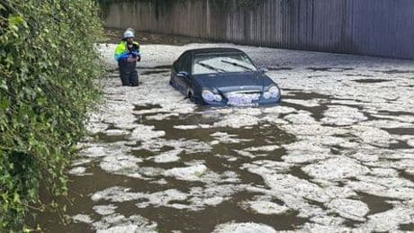 Sturm und Hagel: Unwetter kosten Autoversicherungen 1,3 Milliarden Euro