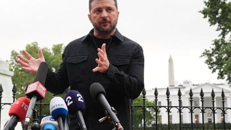 The Latest: Trump says no to US troops in Ukraine