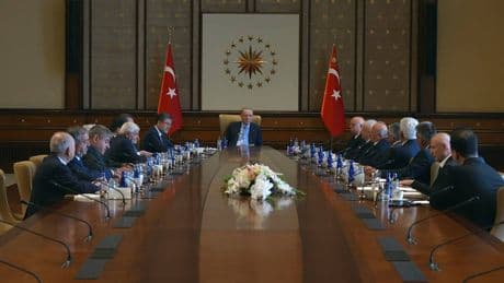 Cumhurbaşkanı Erdoğan, 14 Mayıs Dünya Çiftçiler Günü dolayısıyla çiftçi temsilcilerini kabul etti