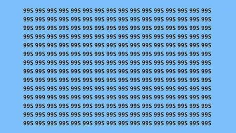 Zekânız gerçekten parlak mı? 995’ler arasında gizlenmiş 999’u sadece en iyiler görebiliyor